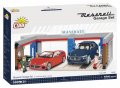 neuveden: Stavebnice COBI - MASERATI Garáž, 1:35, 500 kostek, 2 figurky