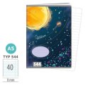 : Školní sešit A5, 40 listů, typ 544 Cosmic adventure