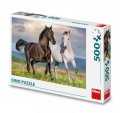 neuveden: Puzzle Zamilovaní koně 500 dílků