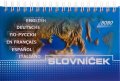 neuveden: Slovníček s horní vazbou 100 x 160 mm, 50 listů