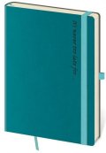 neuveden: Zápisník - Flexies-Petrol Blue - linkovaný L