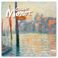 neuveden: Kalendář 2026 poznámkový: Claude Monet, 30 x 30 cm