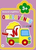 neuveden: Auto - Barevná angličtina - Omalovánky