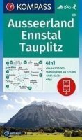 neuveden: Ausseerland, Ennstal, Tauplitz 1:50 000 / turistická mapa KOMPASS 68