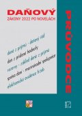 neuveden: Daňový průvodce - Zákony 2022 po novelách