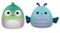 neuveden: Squishmallows 2v1 - chameleon Denton a vážka Heather 13 cm