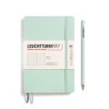 neuveden: Leuchtturm1917 Zápisník Mint Green Softcover B6+ tečkovaný