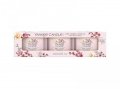 neuveden: YANKEE CANDLE Pink Cherry Vanilla svíčka votivní 3ks sada