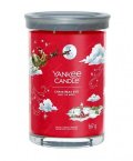 neuveden: YANKEE CANDLE Christmas Eve svíčka 567g / 2 knoty (Signature velký)