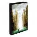 neuveden: Obraz LED svítící 3D Pán Prstenu - Argonath, 30x40 cm