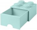 neuveden: Úložný box LEGO s šuplíkem 4 - aqua