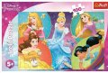 neuveden: Trefl Puzzle Disney princezny: Setkání sladkých princezen 100 dílků