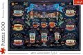 neuveden: Trefl Puzzle Čas na kávu 500 dílků