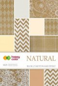 neuveden: Blok s effect papíry 20 x 29 cm Natural170-220 g