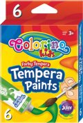 neuveden: Temperové barvy tuba 6 barev, 12 ml
