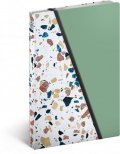 neuveden: Diář 2019 - Divided Terrazzo - týdenní, 13 x 21 cm