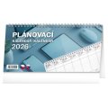 neuveden: Kalendář 2026 stolní: Plánovací, 25 x 12,5 cm
