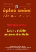 neuveden: Aktualizace IV/2 2025 Stavební zákon, o Státním pozemkovém úřadu