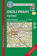 neuveden: Okolí Prahy - východ 1:50 000/KČT 37 Turistická mapa