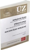 neuveden: ÚZ 1394 Správní řád, Přestupky, Soudní řád správní