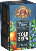 neuveden: BASILUR Cold Brew Pomegranate Blueberry přebal 20x2g
