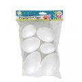 neuveden: DOCRAFTS polystyrenové vejce 6 ks - různé velikosti