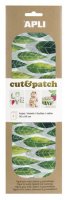 neuveden: APLI Cut&Patch papír 30 x 50 cm - Listy zelené 3 ks