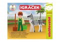 neuveden: Igráček Ošetřovatel - figurka se zebrou a příslušenstvím