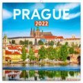 neuveden: Kalendář 2022 poznámkový: Praha letní, 30 × 30 cm