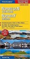 neuveden: Norwegwn/Schweden/Travelmag 1:800T KUN