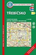 neuveden: KČT 80 Třebíčsko 1:50 000/turistická mapa