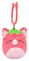 -: Squishmallows Klíčenka Jahodová kočka - Olma