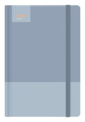 -: Blok A5, 100l, 80g, linkovaný - Casual Blue s gumou
