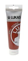 neuveden: LUKAS akrylová barva TERZIA - Burnt sienna 125 ml