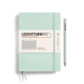 neuveden: Leuchtturm1917 Zápisník Mint Green Medium A5 čtverečkovaný