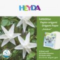 neuveden: HEYDA Papíry na origami voděodolné 15 x 15 cm - bílé