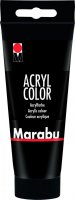 neuveden: Marabu Acryl Color akrylová barva - černá 073, 100 ml