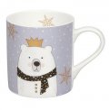 neuveden: Hrnek Scarfed Animals - Polar Bear 385 ml