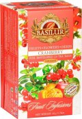 neuveden: BASILUR Fruit Cranberry přebal 20x2g