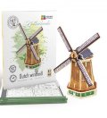 neuveden: NiXiM Dřevěné 3D puzzle - Holandský větrný mlýn