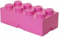 neuveden: Úložný box LEGO 8 - růžový