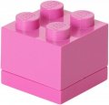 neuveden: Úložný box LEGO Mini 4 - růžový