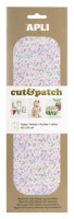 neuveden: APLI CutPatch papír 30 x 50 cm - Hvězdičky lesklé 3 ks