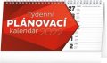 neuveden: Kalendář 2022 stolní: Plánovací řádkový, 25 × 12,5 cm