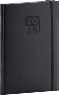 neuveden: Diář 2025: Aprint Top - černý, týdenní, 15 × 21 cm