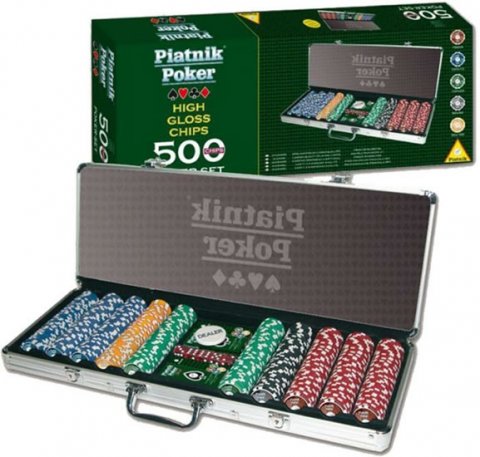 neuveden: PIATNIK ProPokerkoffer 500 Chips