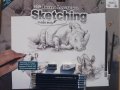 neuveden: Malování skicovacími tužkami,30x40cm-Nosorožec