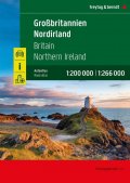 neuveden: Velká Británie – Severní Irsko 1:200 000 - 1:266 000 / autoatlas