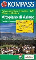 neuveden: Altopiano di Asiago 623 / 1:50T NKOM