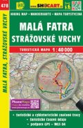 neuveden: SC 478 Malá Fatra, Strážovské vrchy 1:40 000